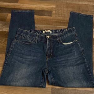 Levi’s 525 straight leg perfect waist jeans size 12
